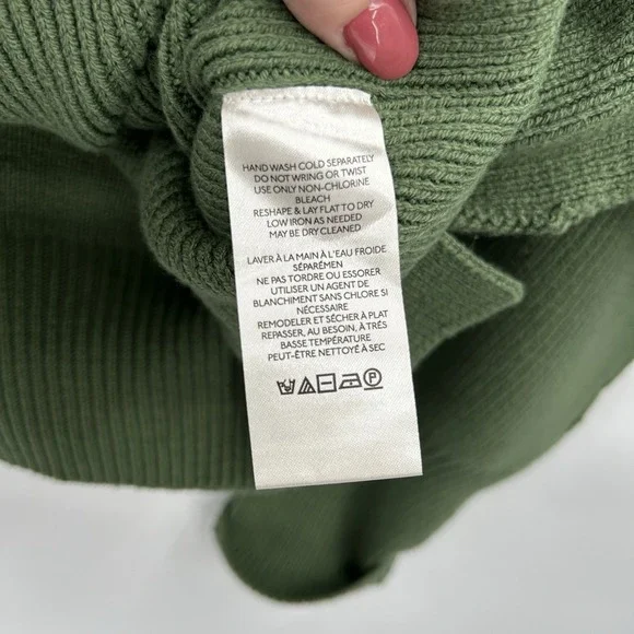 Free People Easy Street Tunic Sweater Sz M Boho Oversize Slouchy Ribbed Knit - Picture 5 of 8